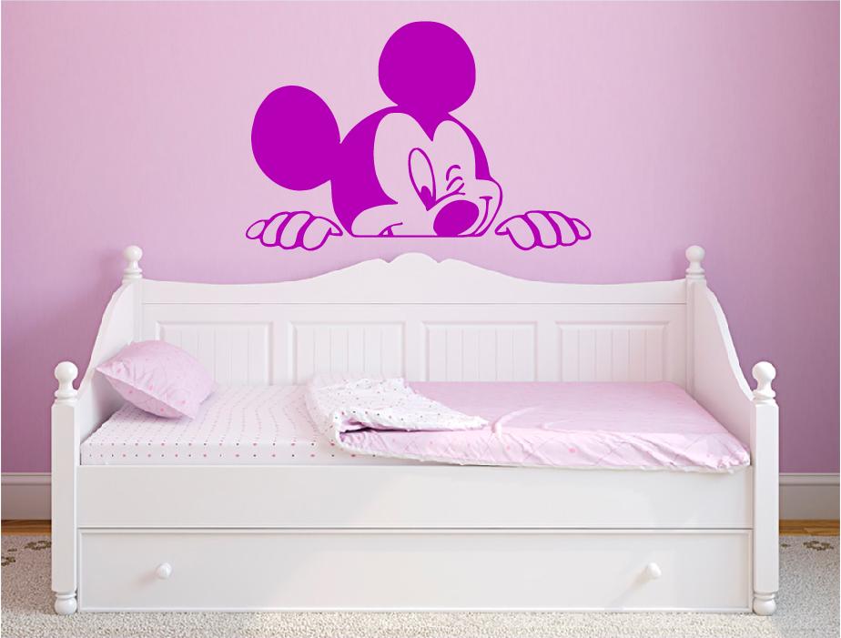 Minnie Mouse Wall Stickers Vinyl Decals Kids Girls Nursery Baby Room Decor  : : Baby Products