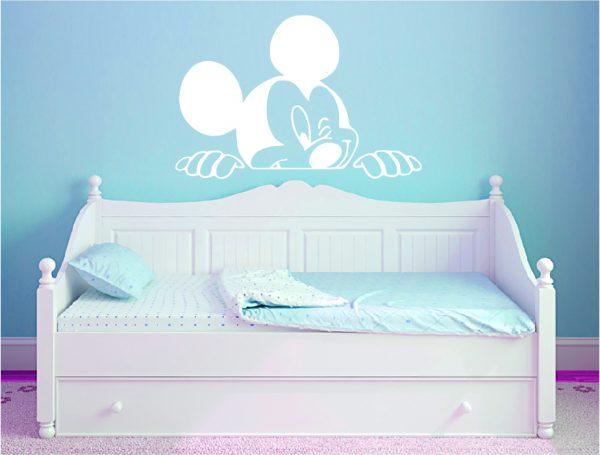 Mickey-Mouse-Wall-Decal-for-Nursery-Boys-and-Girls-Room.-Mickey-0001-white color