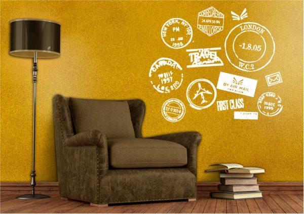 Vinyl-Wall-Decal-Travel-Series-Postmarks-Passport-Stamp_White_color