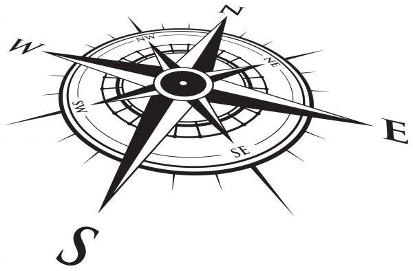 Compass Nautical Rose. Travel Theme Wall sticker. Preview sticker