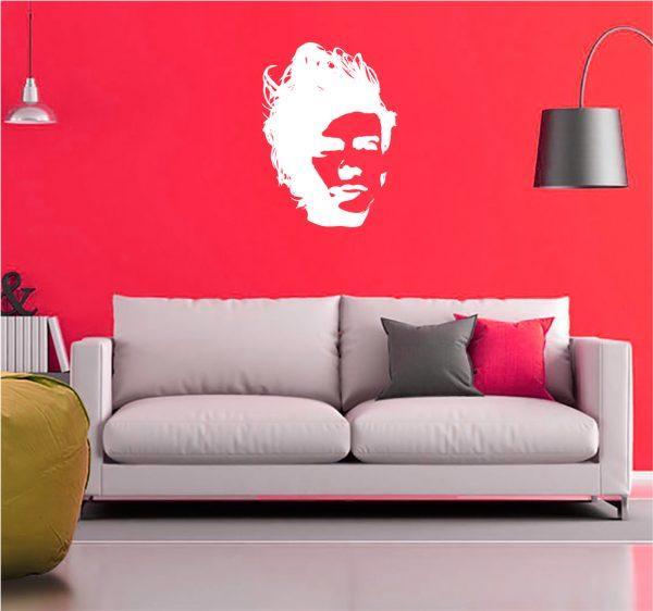Harry Styles One Direction Person Wallsticker. White color