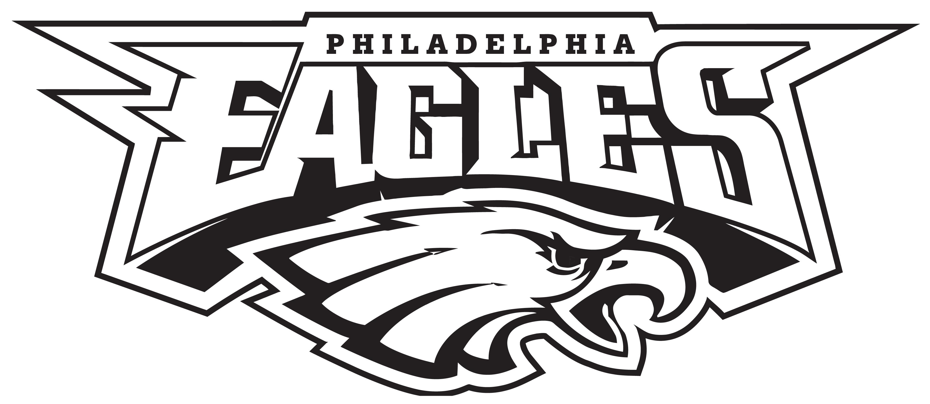 Philadelphia Eagles NFL. Emblem wall sticker.