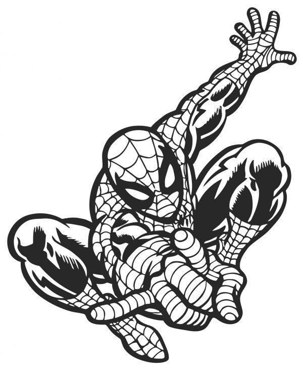 Spiderman Superhero. Wall Decal. Sticker preview