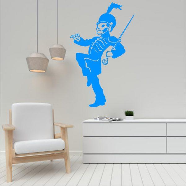 My Chemical Romance. Wall Sticker. Blue color