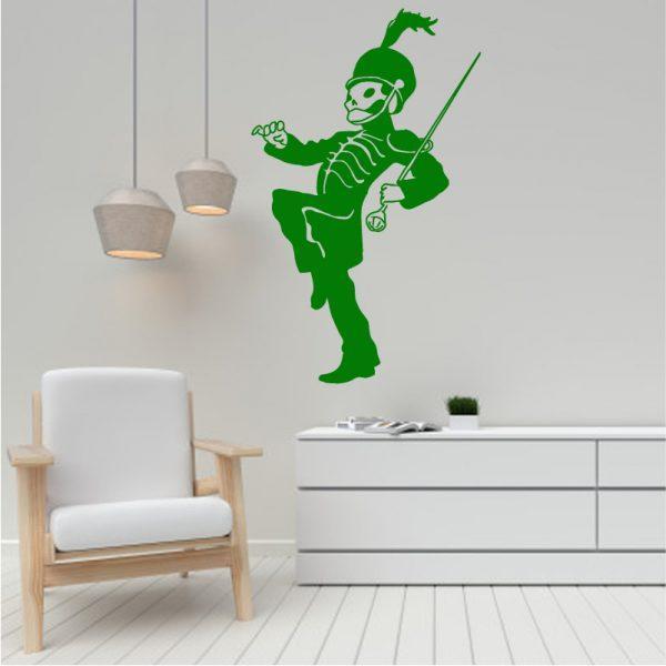 My Chemical Romance. Wall Sticker. Green color