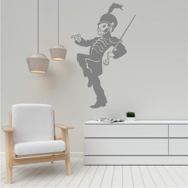 My Chemical Romance. Wall Sticker. Silver color