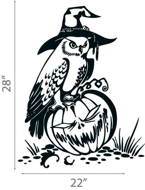 36 HalloweenOwl in the Hat at Angry Pumpkin